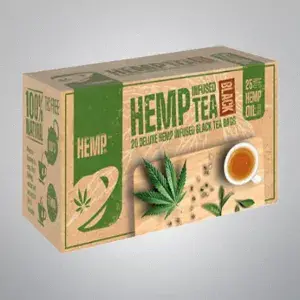 Custom Hemp Tea Bag Boxes